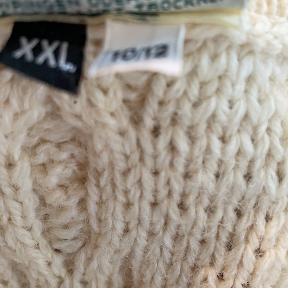 Irish Knit Wool Sweater - Picture 6 of 9